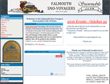 Tablet Screenshot of falmouthsnovoyagers.com